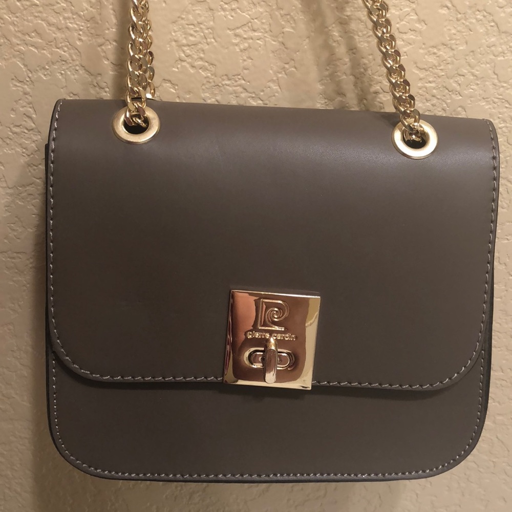 Brown Pierre Cardin purse